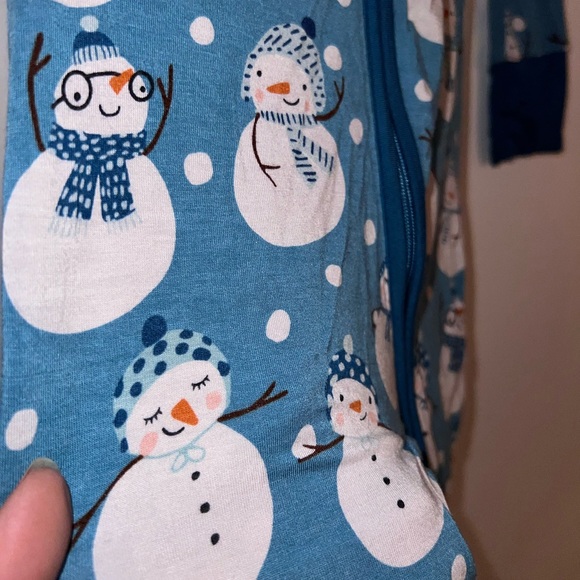 Blue Snow Much Fun - 18-24 month zippy - little sleepies - Picture 4 of 5